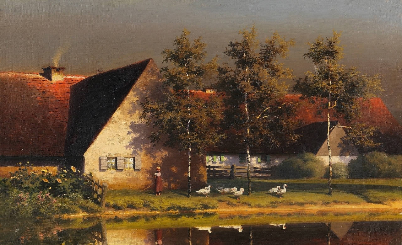 德国画家Paul Wilhelm Keller-Reutlingen (Germ