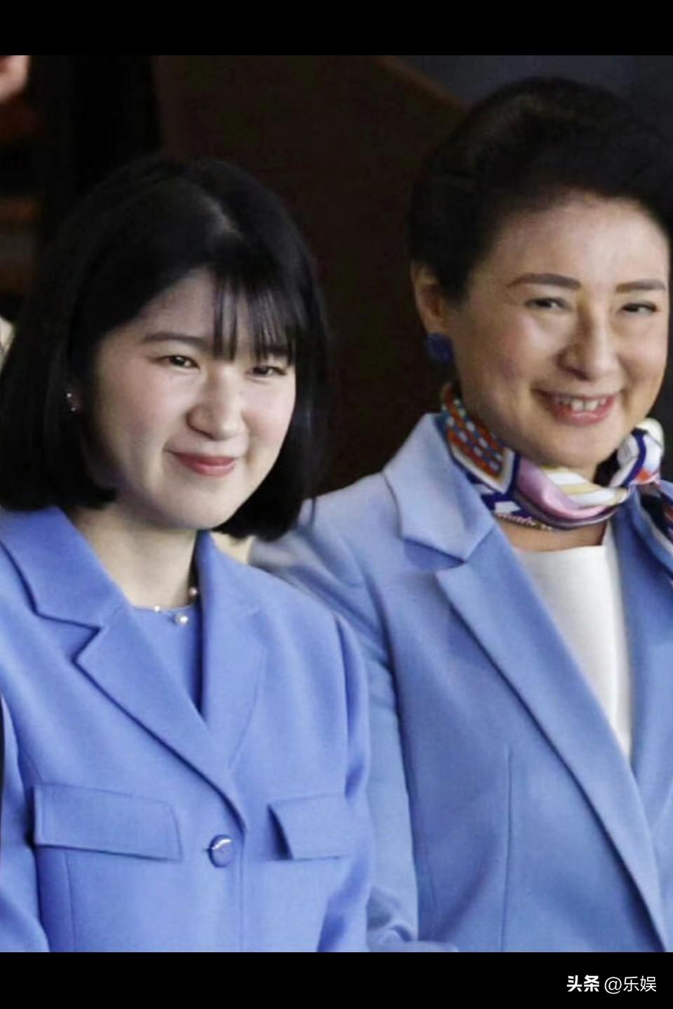 日本爱子公主剪短发，好像妈妈

时尚果然是轮回，爱子的发型让我想到【东灰】里的和