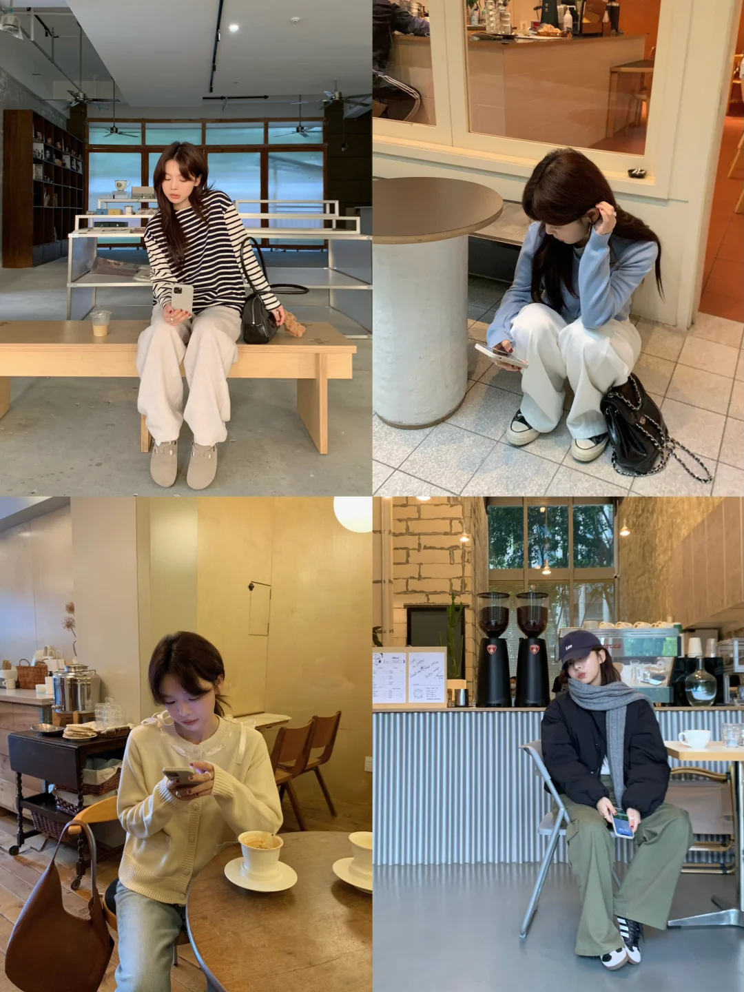 拿手机拍照姿势不重样！轻松出片～
