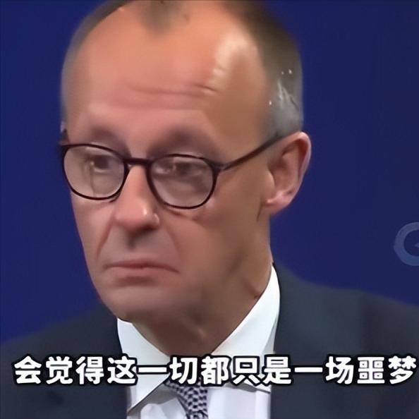 默茨当众哭了？不料德国网友直接怼他别演了，先看看我们的燃气账单有多贵吧，看来德国
