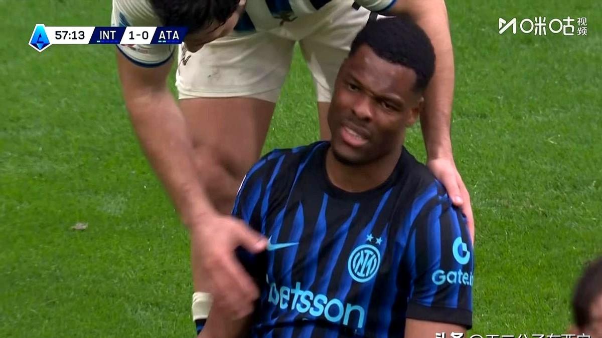 到手的3分硬生生被掰成了1分，国米这冠军悬了。

小图拉姆单刀不进，博尼门前浪费