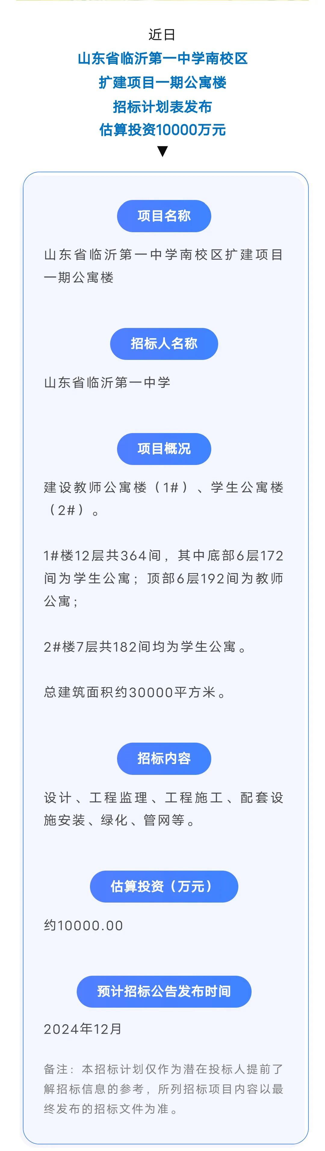扩建！临沂一中这个校区将有大变化！