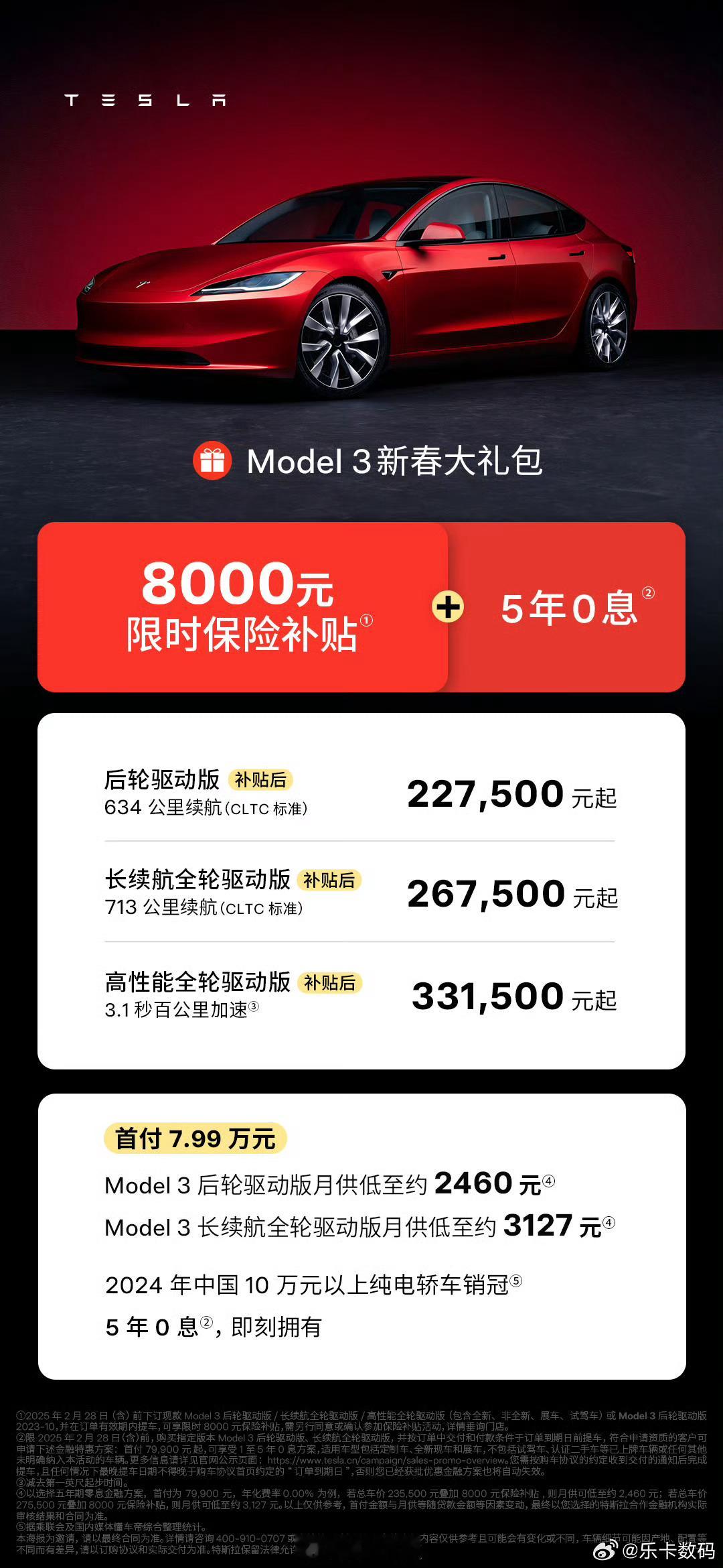 特斯拉Model3降价8000元 降价了不错但问题缺的不是这8000[白眼] 