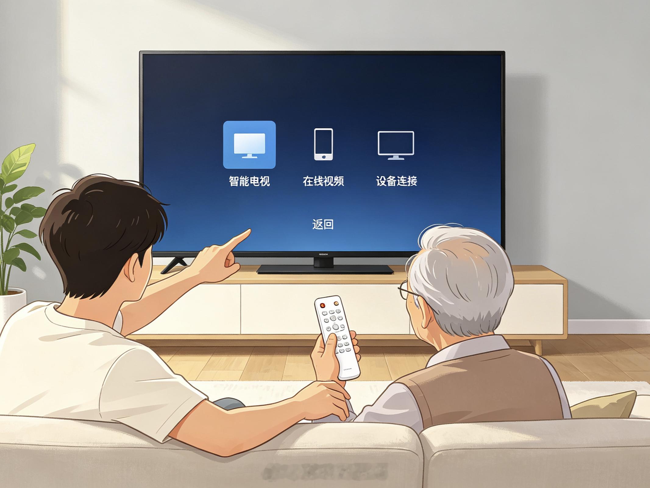罗永浩怒斥电视机厂商 怎么说呢，我也经常去教身边一些上了岁数的老人去接触智能手机