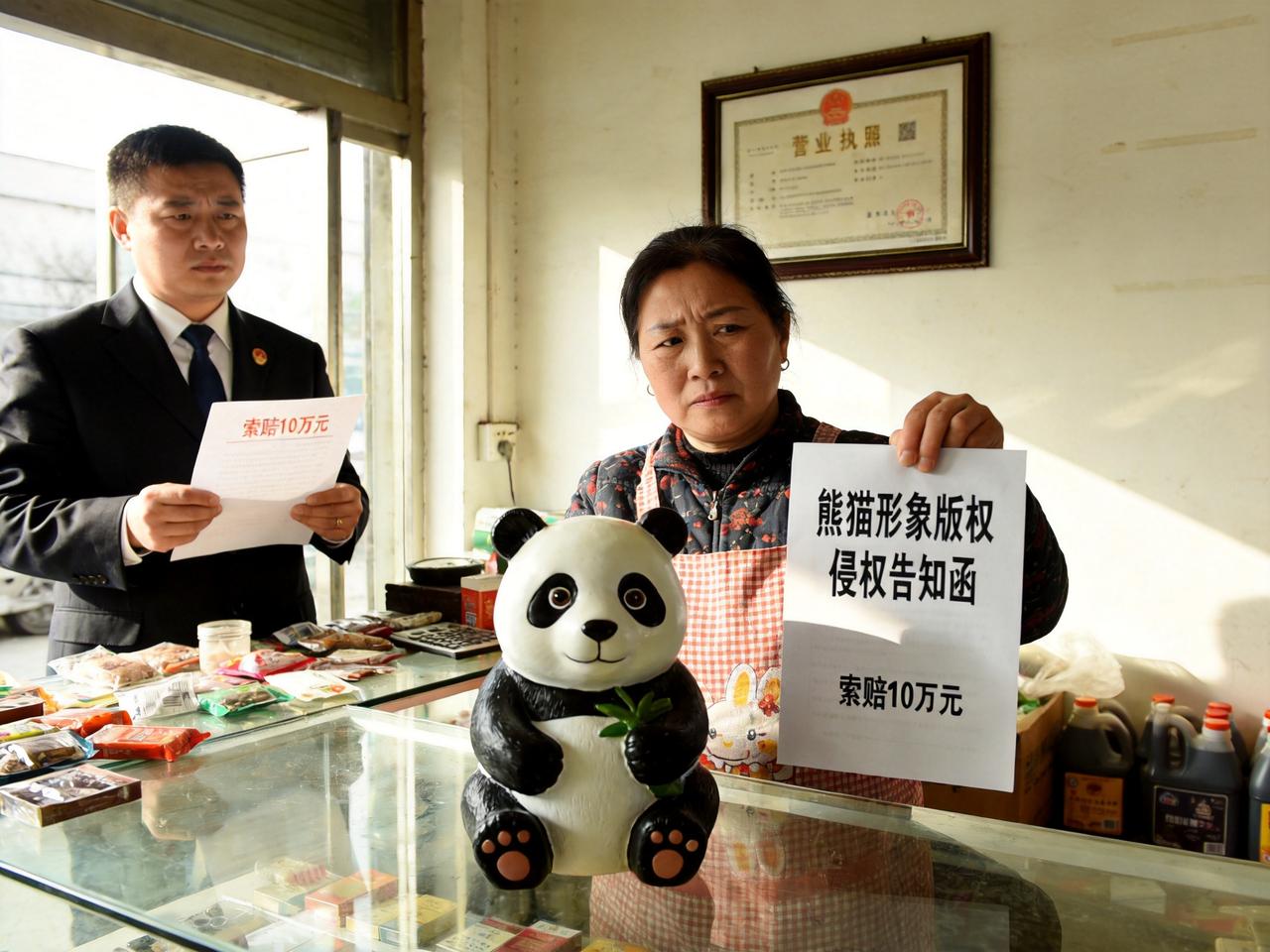 这事听起来真的挺让人懵的。成都有个甜品店店主，为了让店门口看起来更可爱、更有氛围