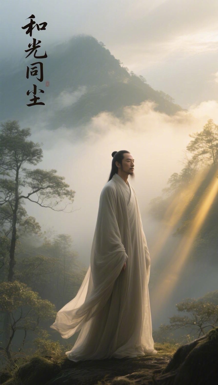 老子：道生一，一生二，二生三，三生万物。1、“道”是那还没有坍缩为现实的可能性，