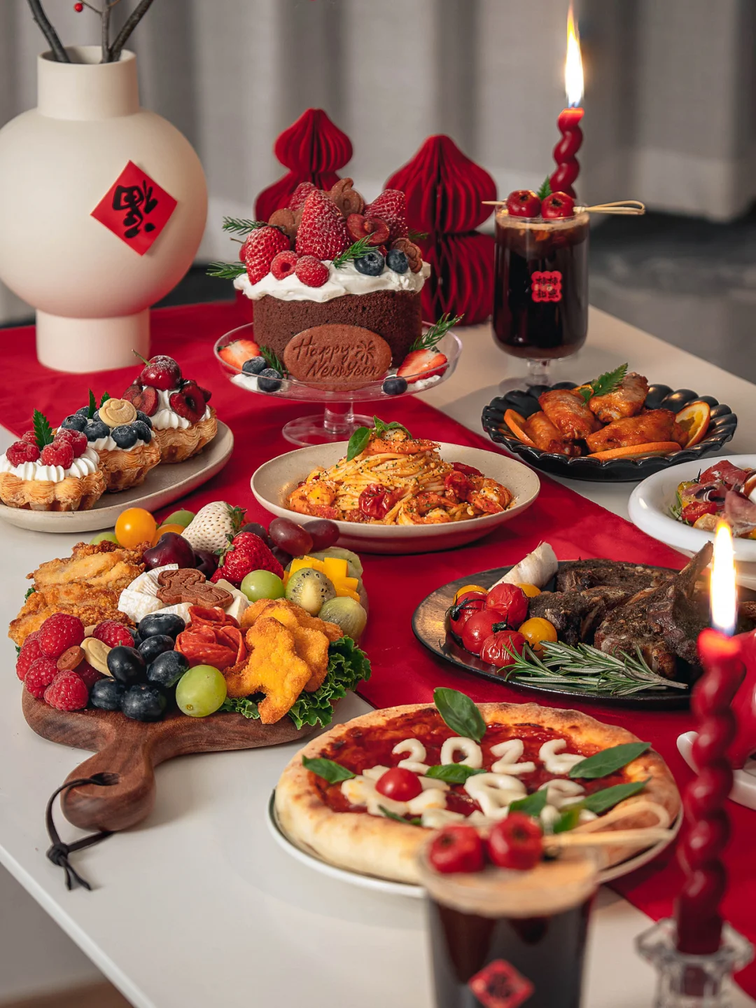 不知道 我做的New Year's Eve dinner很曼妙