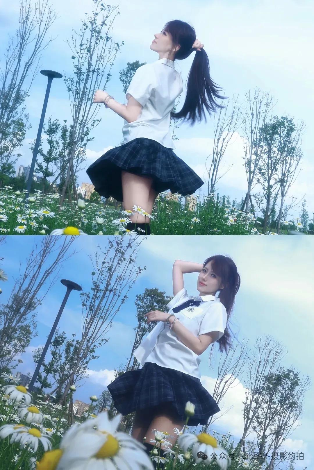 与花海的邂逅娱乐圈美女分享