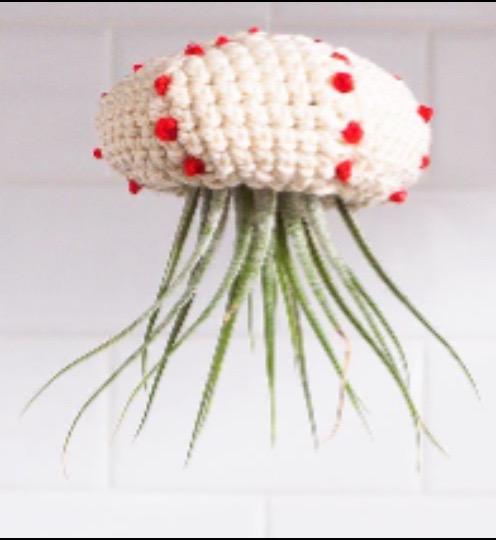 钩织花盆花器篮子🧺钩针编织 爱生活爱编织 手工diy 花与生活