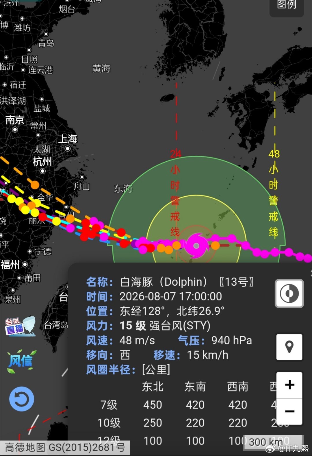 台风前的宁静，我明天下午的航班，也不知道会不会延误刚看了台风白海豚的路径，已经跨
