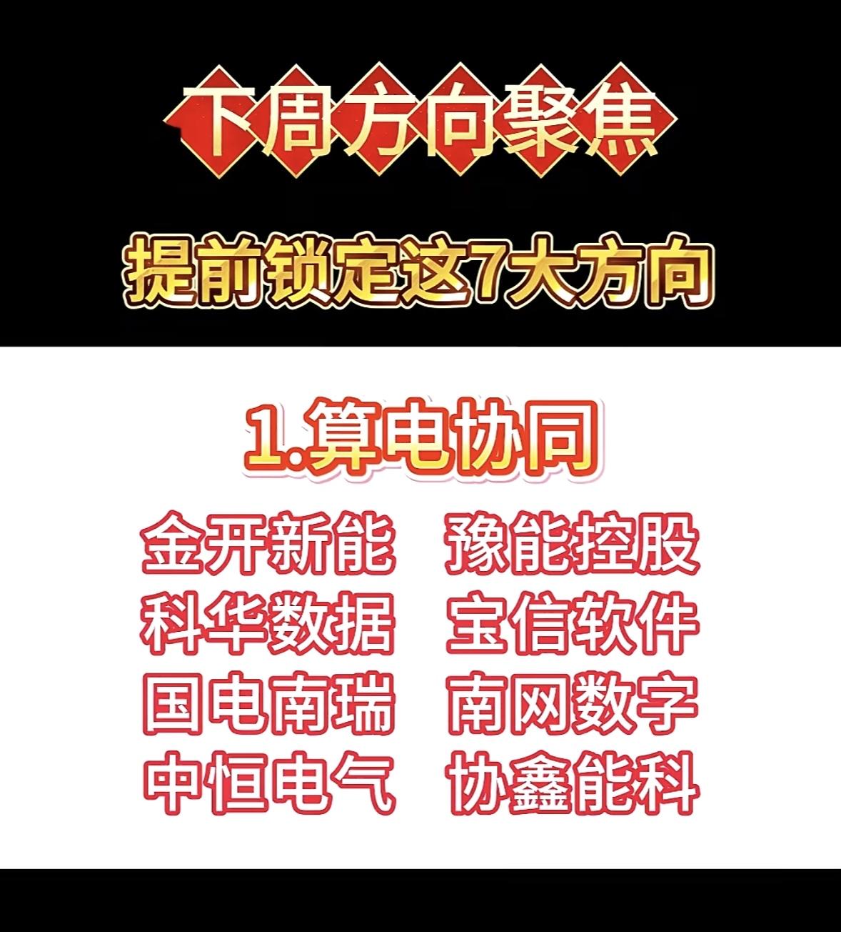 下周聚焦7大方向，提前锁定北斗导航！

下周要聚焦7大方向，北斗导航必须提前锁定