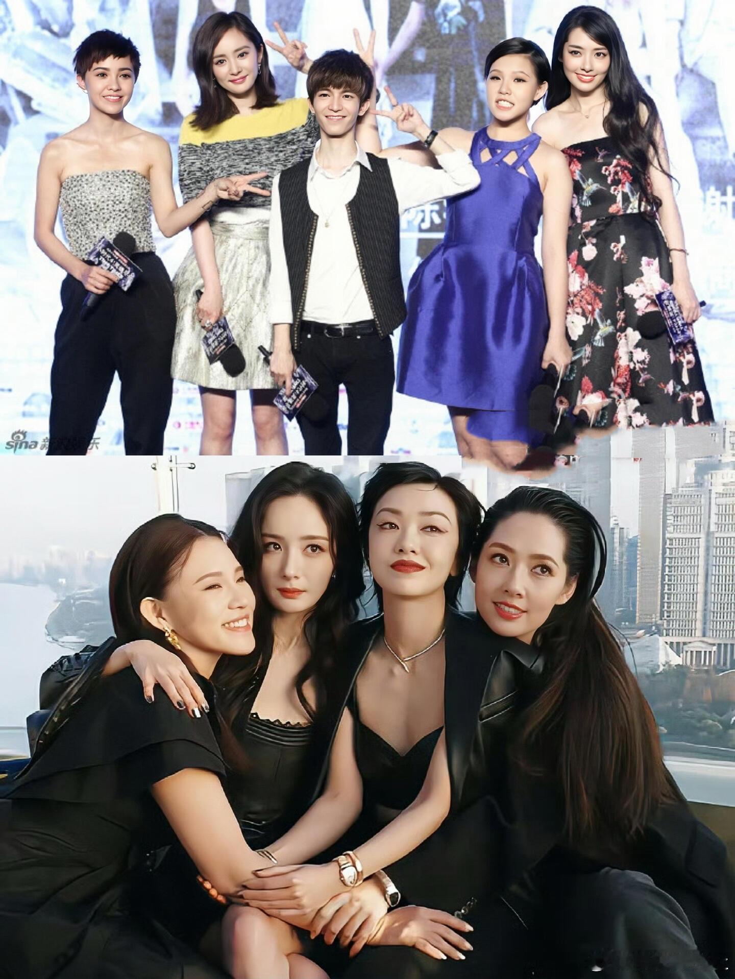 发现《小时代》姐妹花们都实现了自己想要的结局：为事业打拼的杨幂（林萧），追求艺术