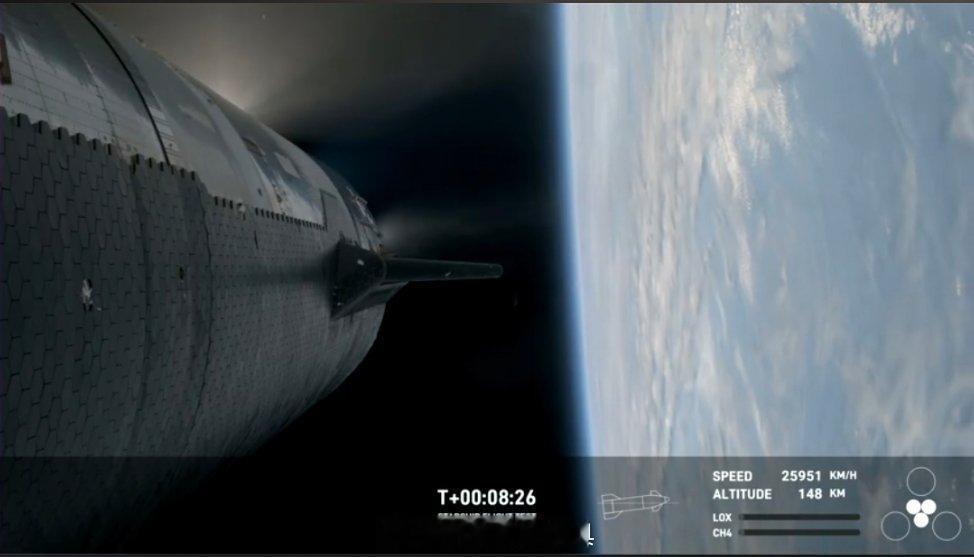 #马斯克SpaceX星舰第三次试飞#成了，这次猛了，马斯克笑了[doge] ​​