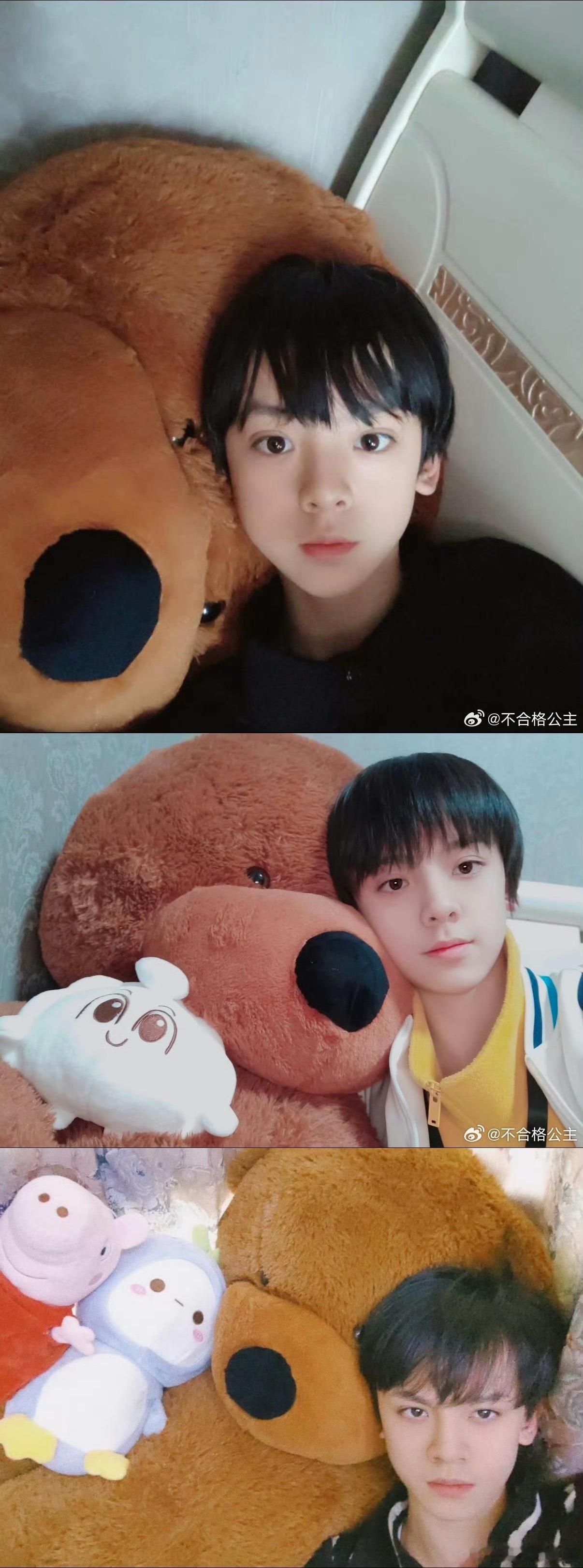 他爷爷个腿儿的，他不是明明昨天还是个躺在大熊玩偶抱着小饺子自拍的宝宝婴儿吗，什么