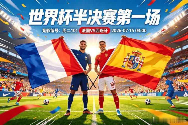 情感社区 2026世界杯世界杯半决赛，法西两大夺冠热门球队PK，法国🇫🇷0：