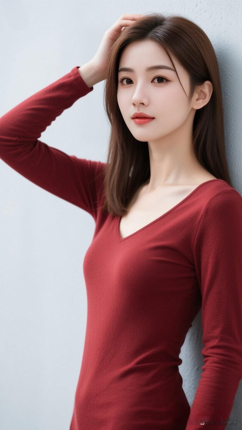 精致绝美的居家写真，气质温柔的少女，尽显简约自然之美居家闲适写真