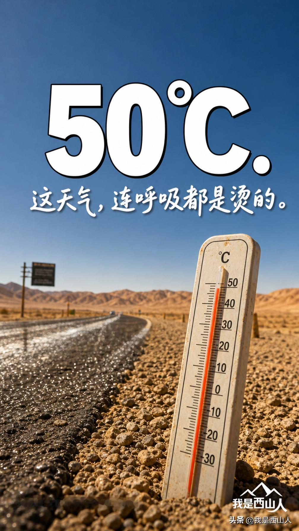 50℃！新疆发布高温红色预警，这天气，连呼吸都是烫的

     8月3日12时