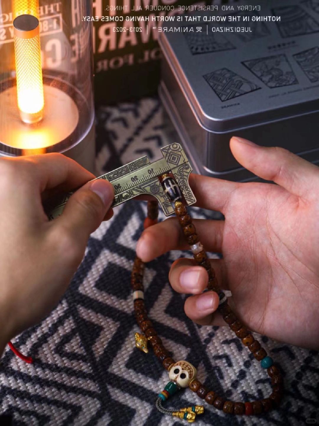 便携随身卡尺❗️随时丈量珠串尺寸