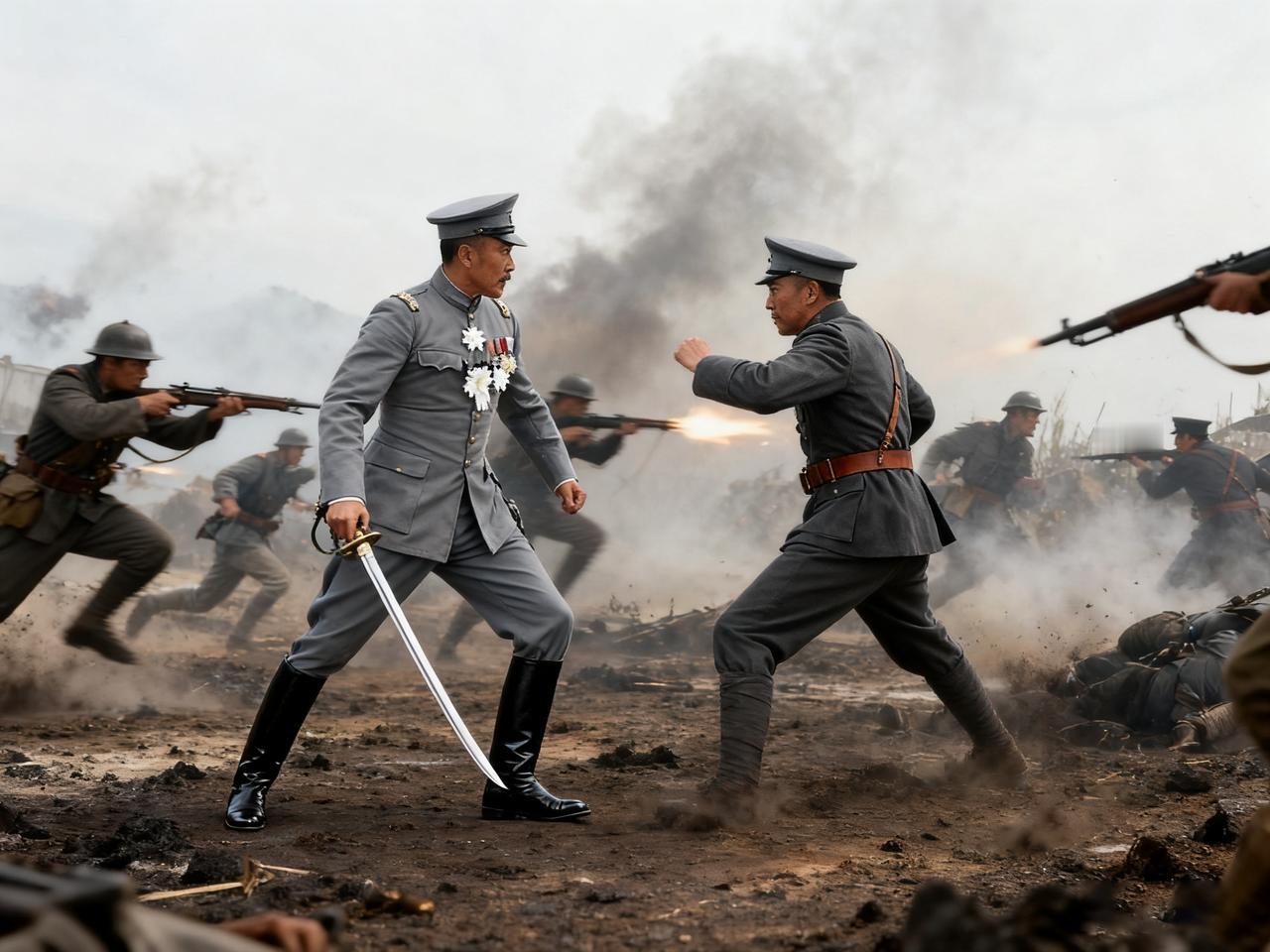 北伐战争中，国民革命军只有十万人，却击败了拥有70万人的北洋军阀。

国民革命军