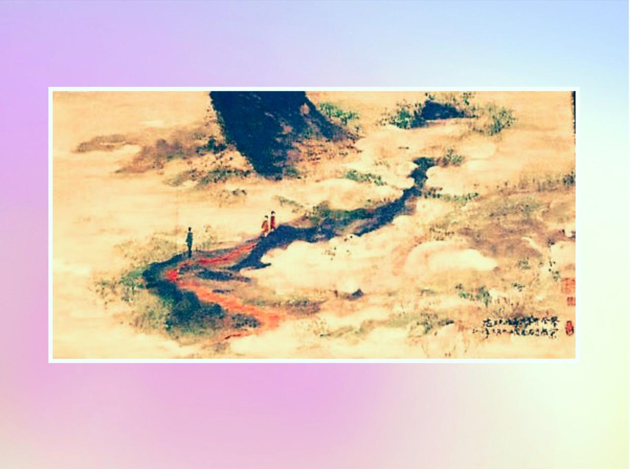 中国山水画的精髓是什么时代的美，不同的美，意境美！，宁静的山水画 水墨风格山水画