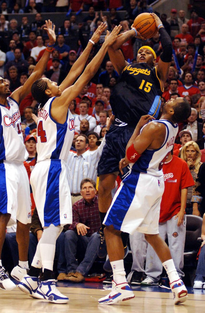 Carmelo Anthony 夹击出手卡梅隆安东尼