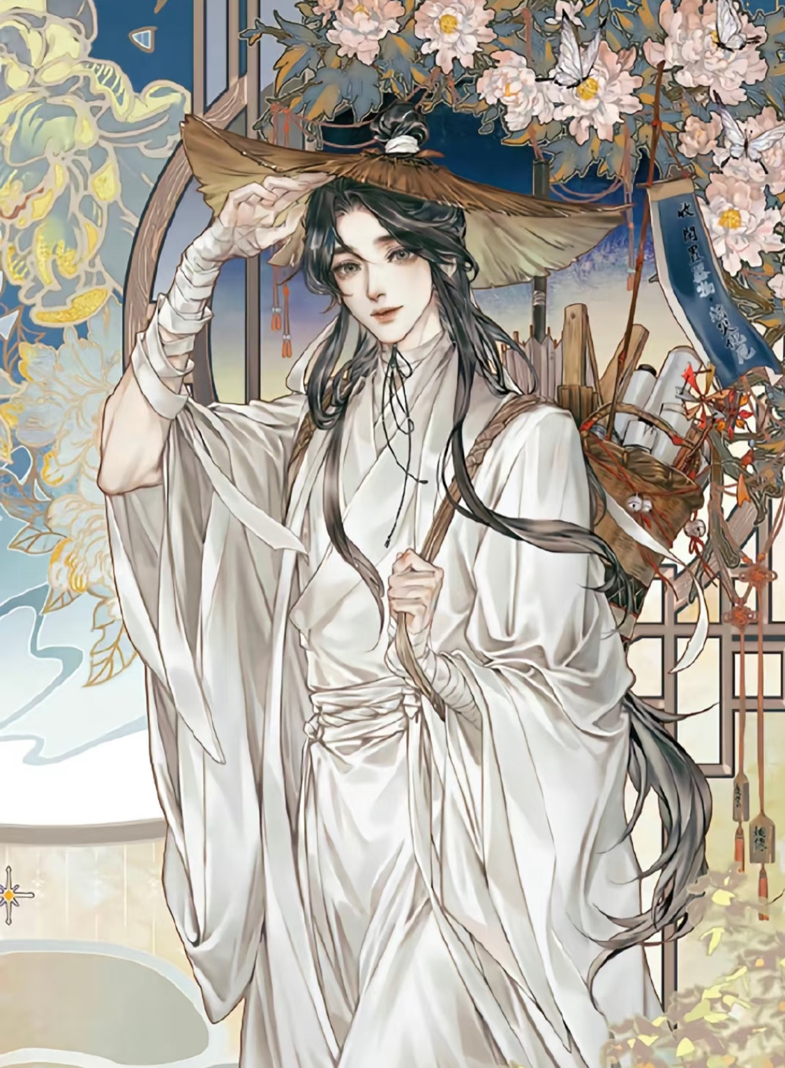 《天官赐福》漫画里的人物都超美的，我要把我最爱的分享给你们！[心][心]  