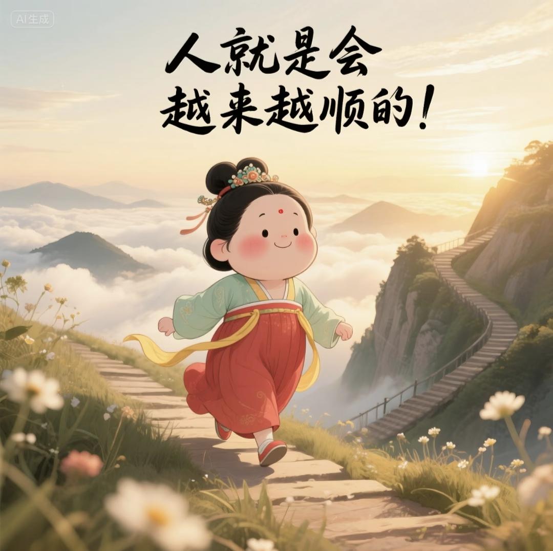 从今天起，只旺自己，不内耗不纠结
1. 心宽一寸，路宽一丈，旺自己先旺心。
2.