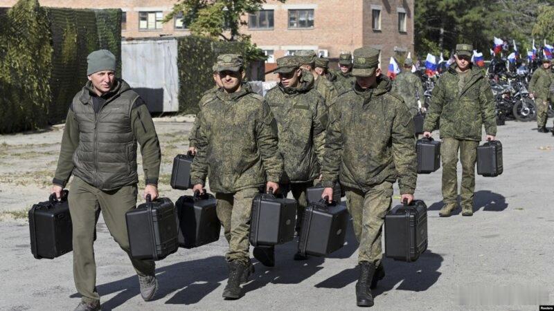 【俄失去的士兵多于其动员的兵力】网页链接俄失去的士兵多于其动员的兵力，因此不得不