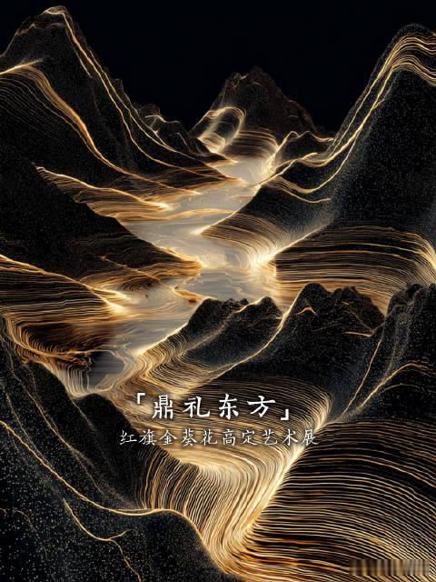 红旗金葵花鼎礼东方高定艺术展 2026北京车展红旗金葵花举办鼎礼东方高定艺术展，