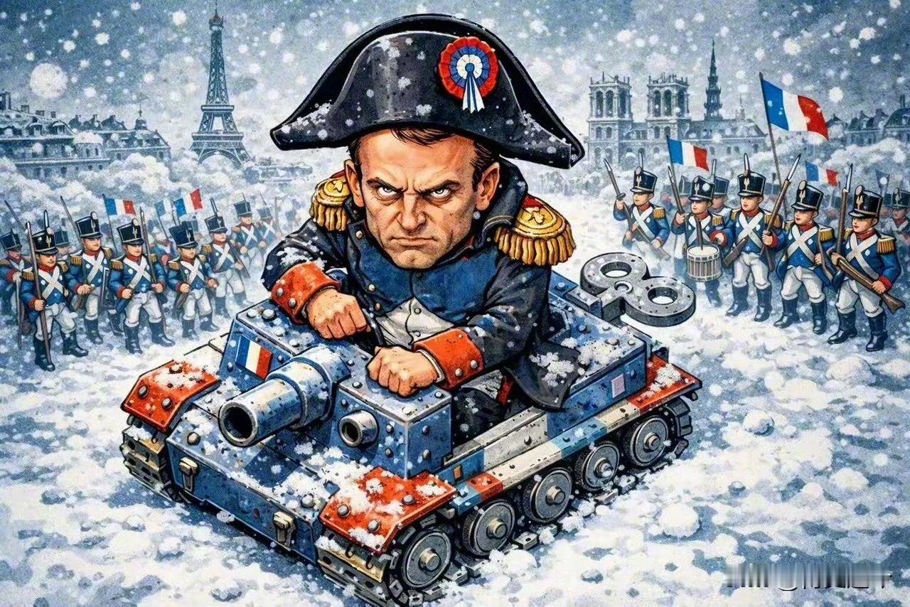 欧洲大军抵达格陵兰岛画面欧洲把自己活成了一个笑话，欧洲都这样秀肌肉了，特朗普还有