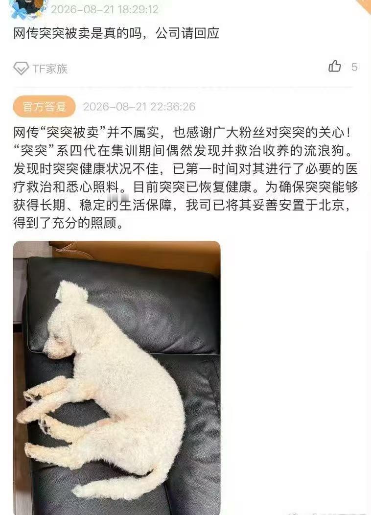 时代峰峻说突突没被卖时代峰峻说突突没有被卖回应了！ 