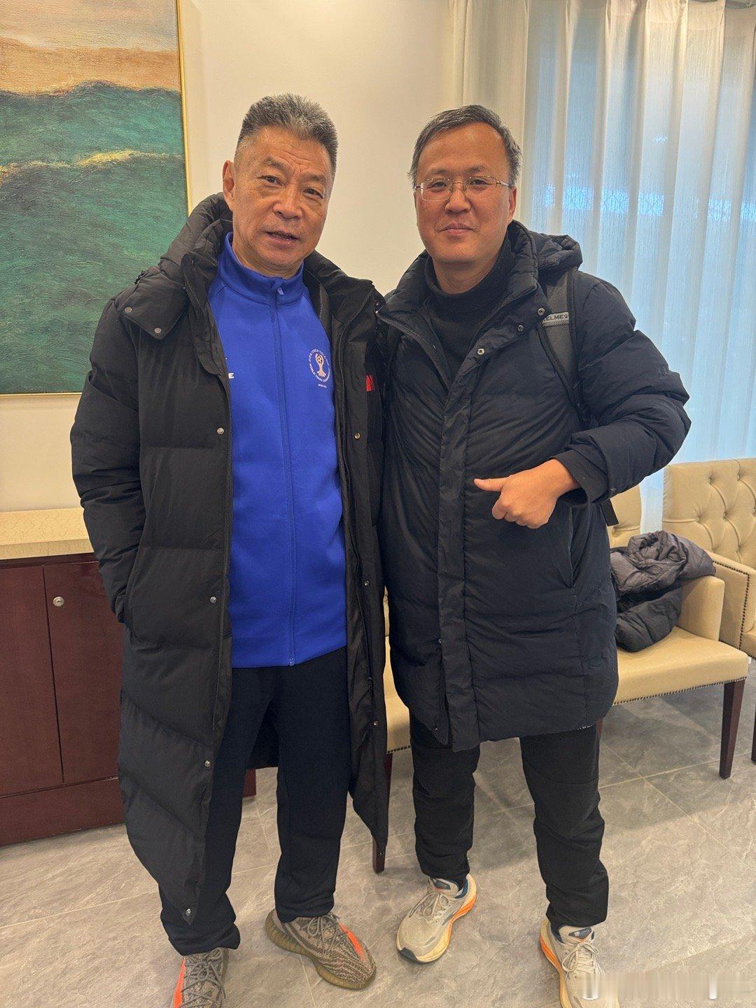 我们速度型前锋的老前辈李华筠指导天津津门虎中超联赛 天津·天津元老足球俱乐部