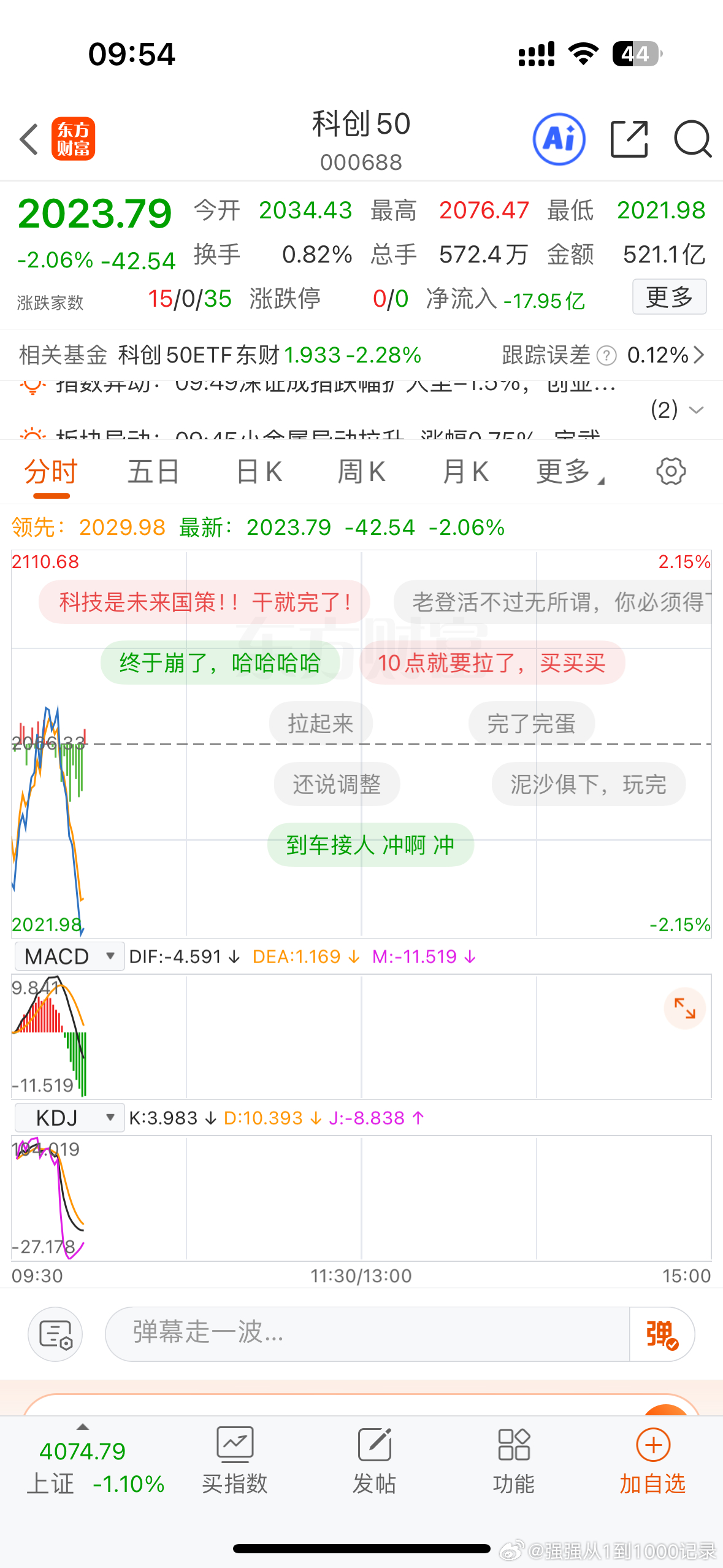 A股又跳水了，老套路了，上午跳水不要慌，场外的直接无视就行了！不过又是4500家