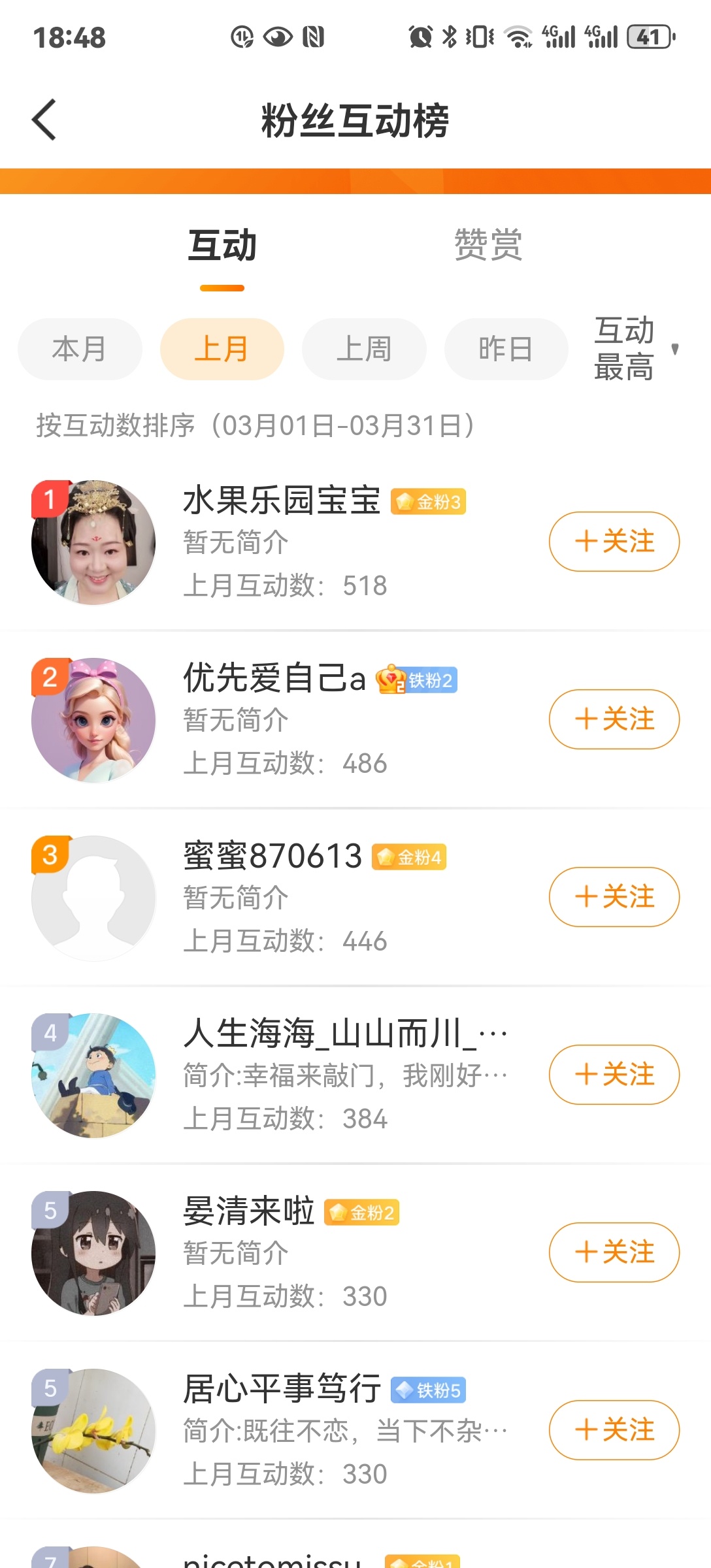 来来来，上个月承诺大家的赠会员。如图所示，上个月互动前十名，自己来私信我哦～以后
