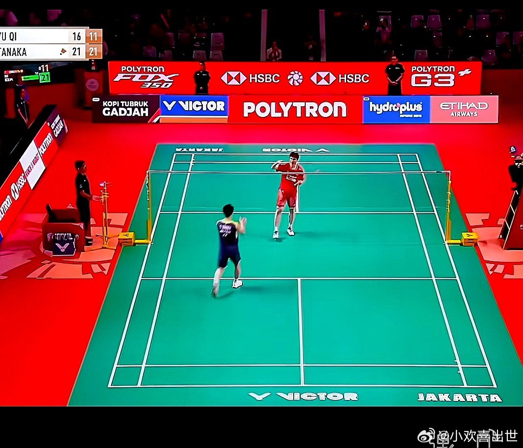 2026年印尼羽毛球公开赛，日本选手田中涌士2-0横扫淘汰中国大陆冠军石宇奇，晋