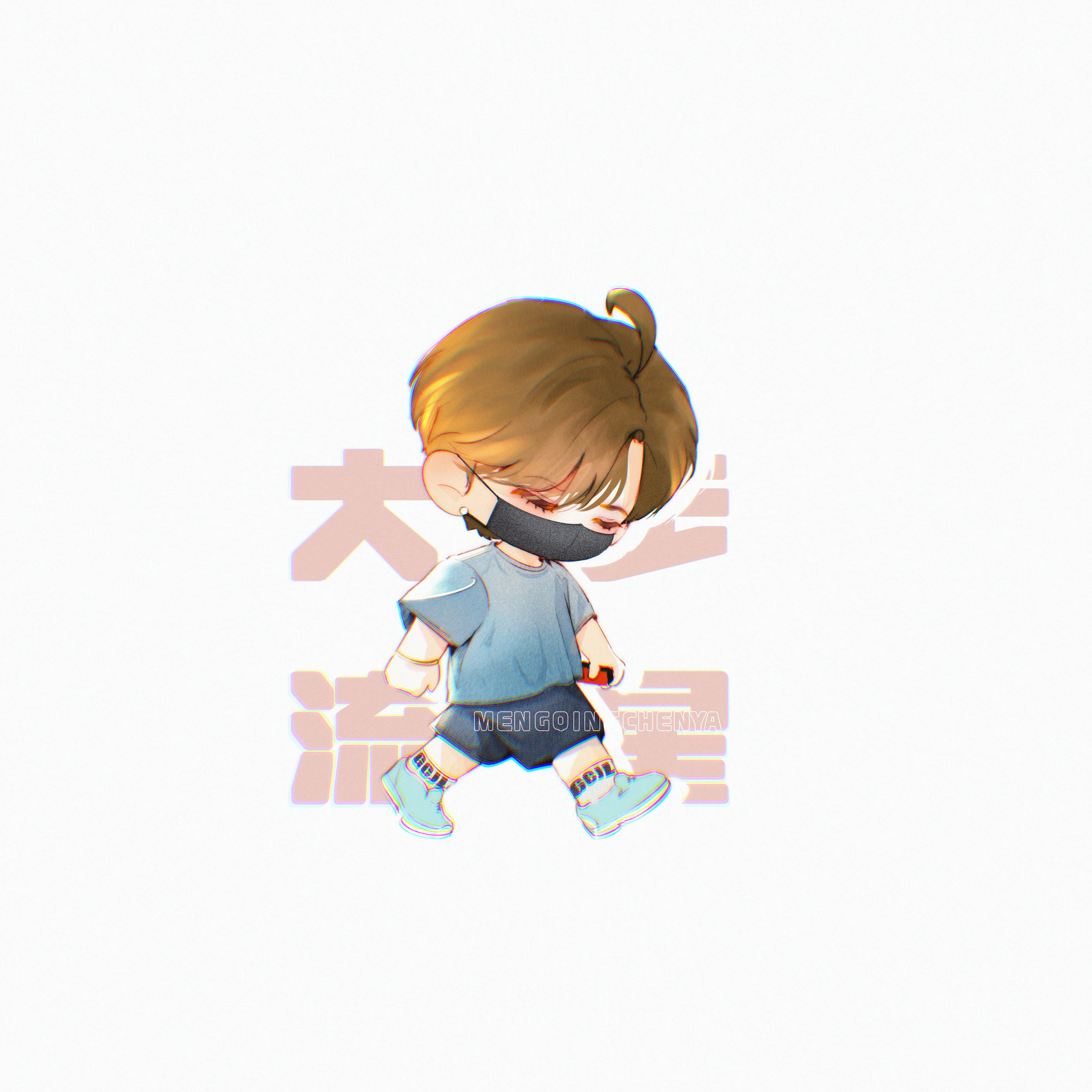 任嘉伦  当超崽遇见超超 任间四月 一直朝前走，我们在路的前方相见～