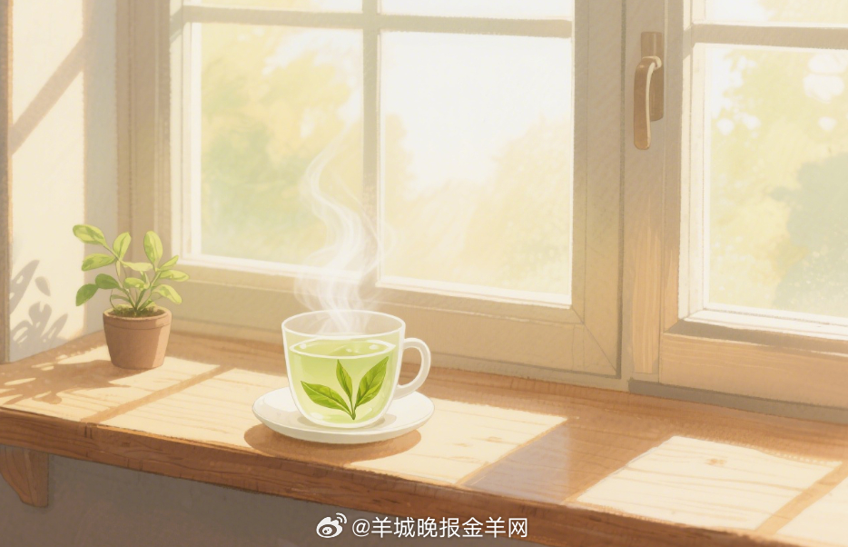 #早安# 晨光漫过窗沿时，泡杯热茶看叶舒展。日子慢慢来，该有的都在路上。新的一天