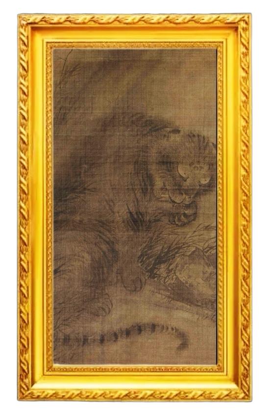 《每日一画》

禅画鼻祖级人物，牧溪(号法常)，南宋末年禅僧画家，四川人。
题材