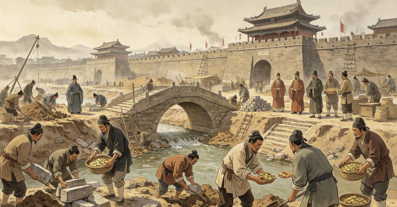 北宋时期，杭州曾爆发一场特大饥荒，天灾肆虐，物价飞涨，百姓流离失所、当时所有地方
