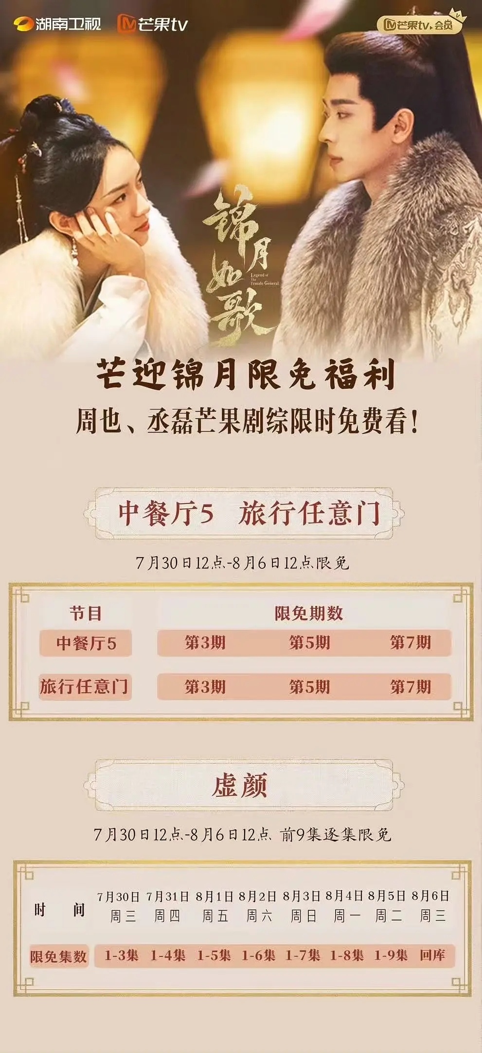 丞磊是怎么起来的🥭告诉你锦月如歌在芒果播，立马限免了丞磊出圈短剧虚颜 ​​​