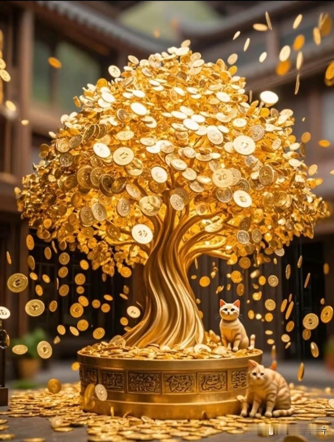 家有摇钱树，财源挡不住。