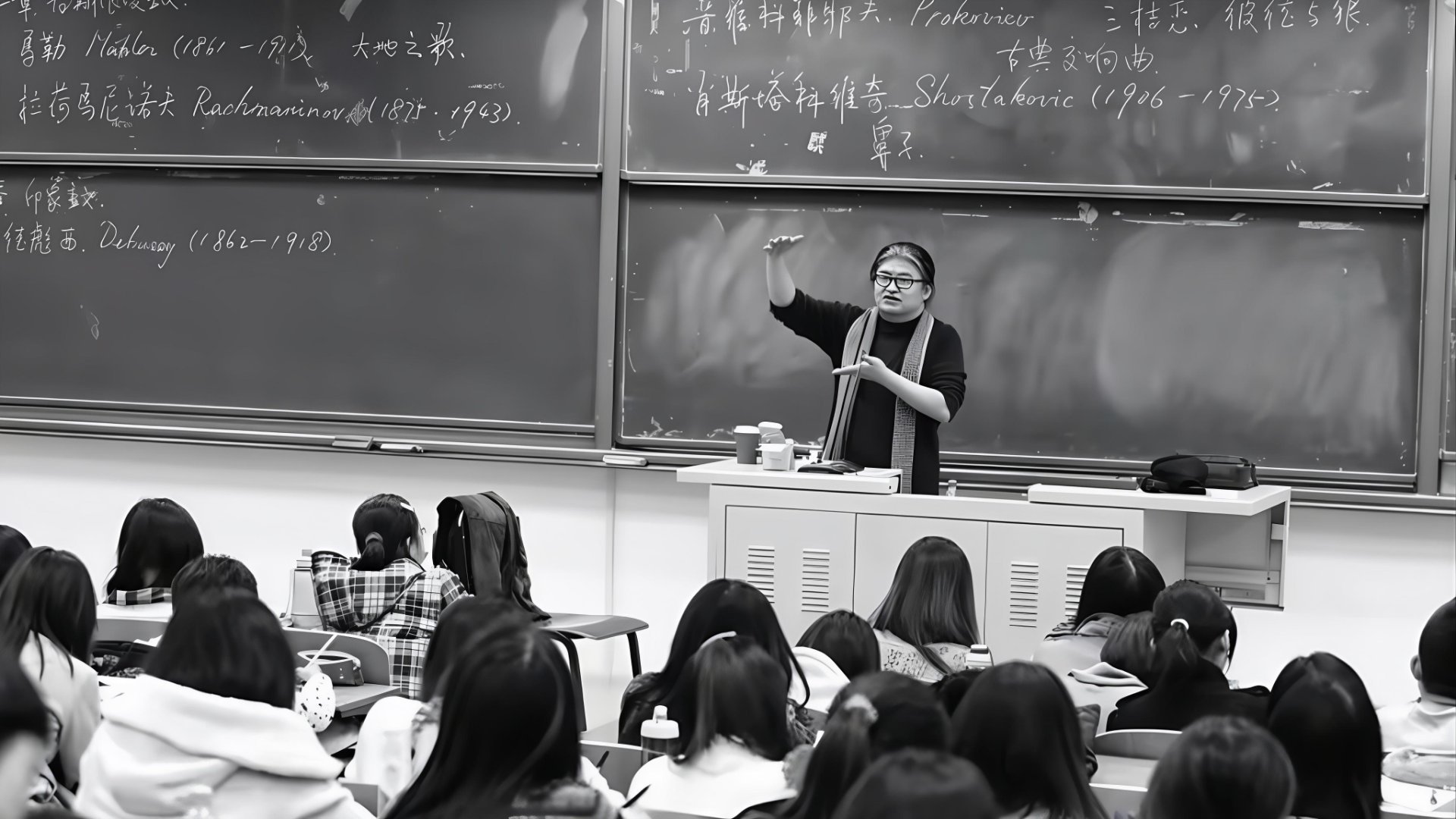 学生称刘欢一支粉笔讲一节课在大众印象里，他是华语乐坛殿堂级的演唱者，是伴随几代人