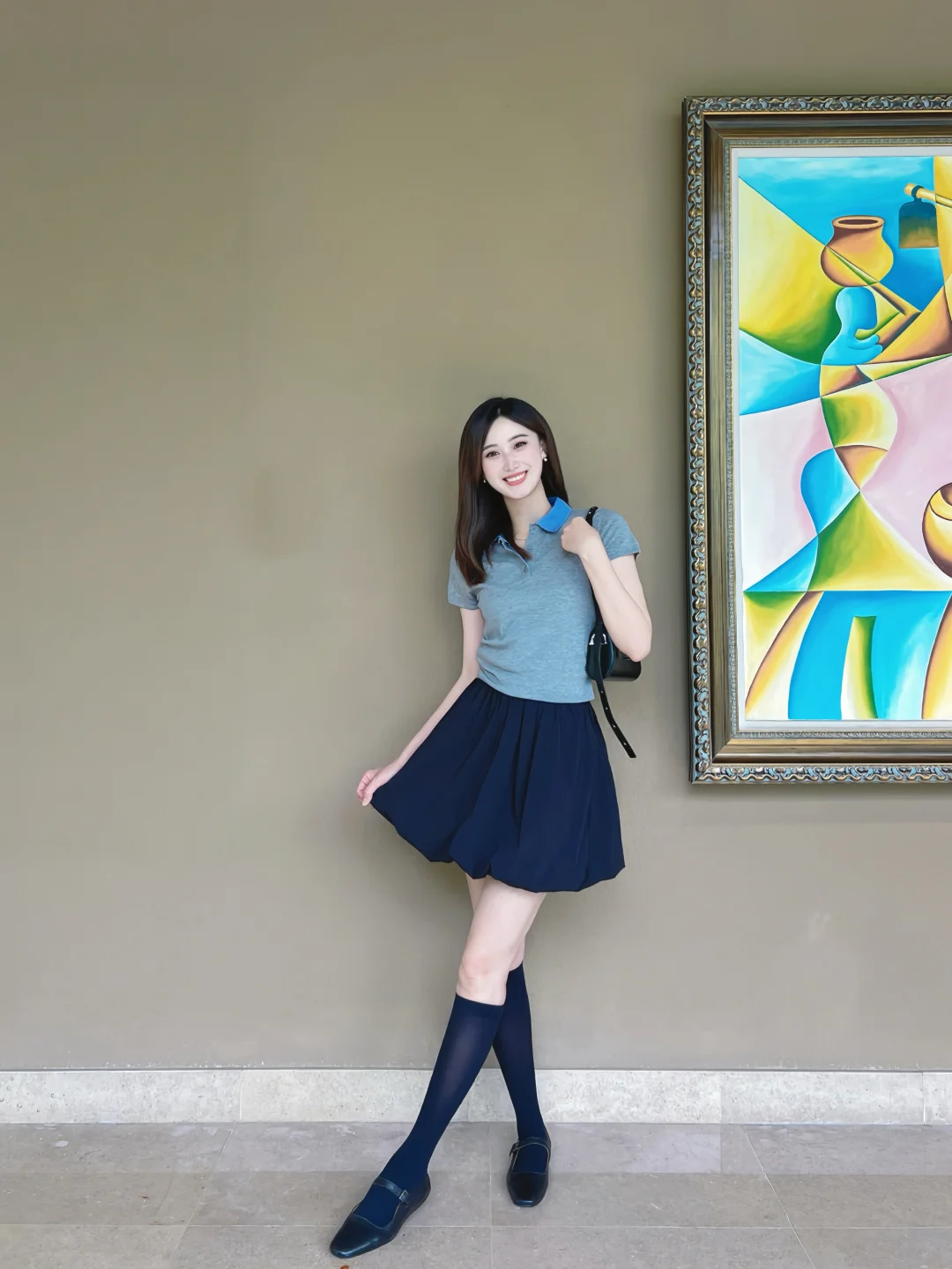 173ootd💙| 初夏的miu系少女👩🏻‍🎨