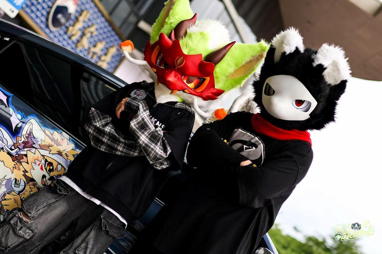 自在极意豪。兽装 兽装fursuit 福瑞 furry