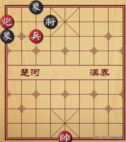 象棋还能这么下？这大师是不是故意在炫技，感觉也没传说中那么难啊。
如图所示，红棋