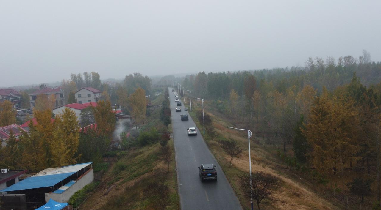 追风行者周末沂蒙秋色行走进郯城，在秋日绵绵细雨中寻找中华银杏之乡的金黄时间，留存