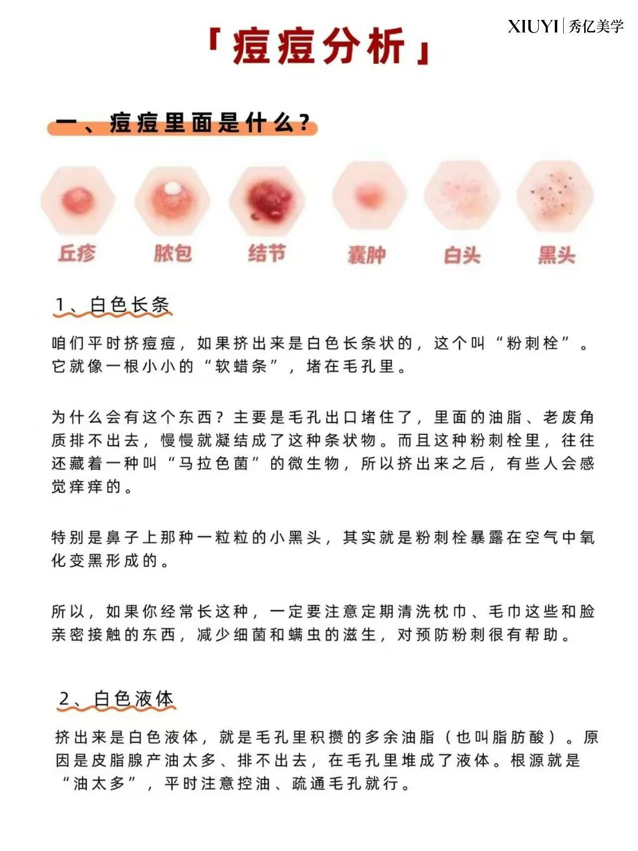 美业人快存！终于有人把豆豆分析了！！。皮肤管理师  皮肤管理知识 答题模板 皮肤