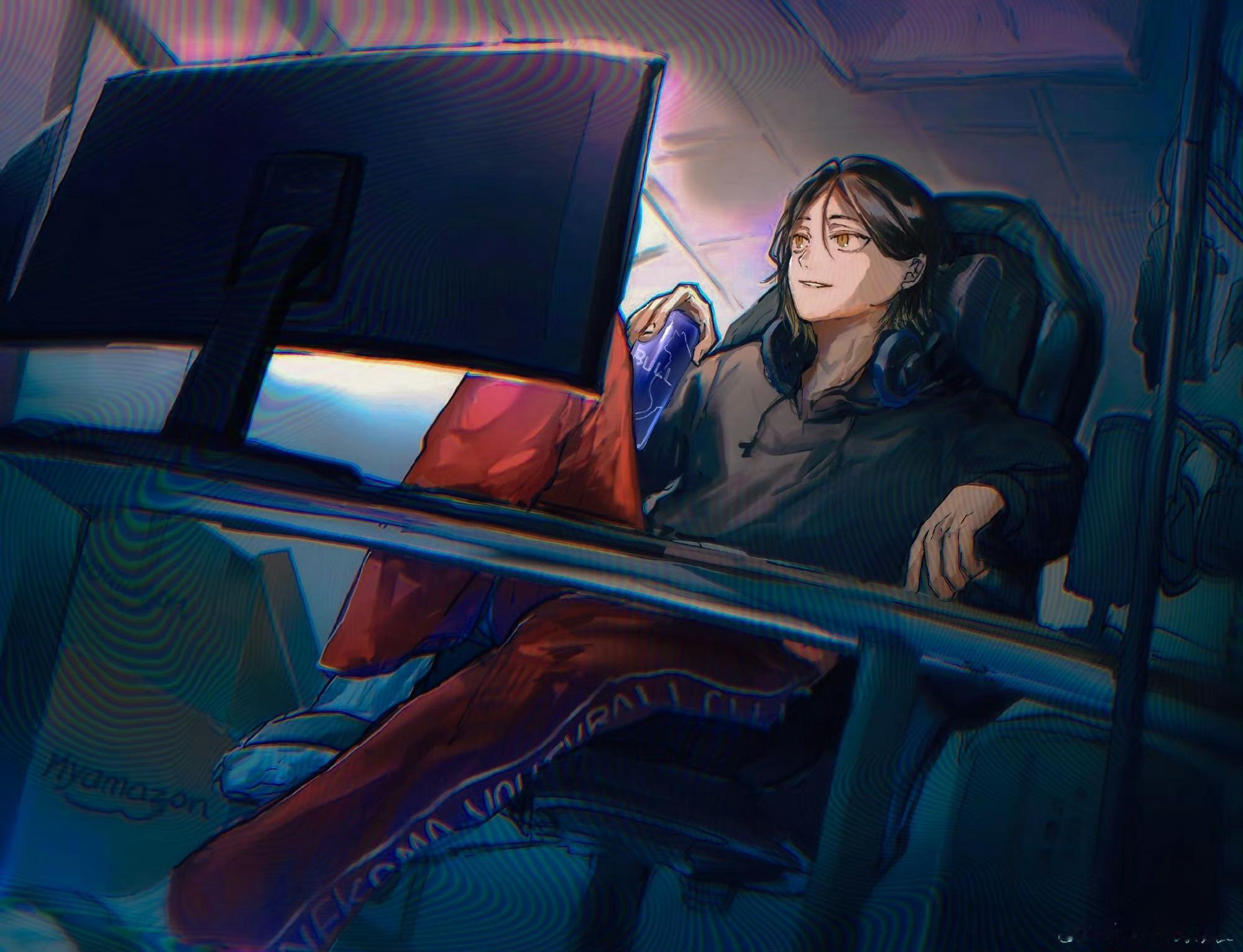 #排球少年[超话]##排球少年##孤爪研磨# 研总x:osakana_ofish