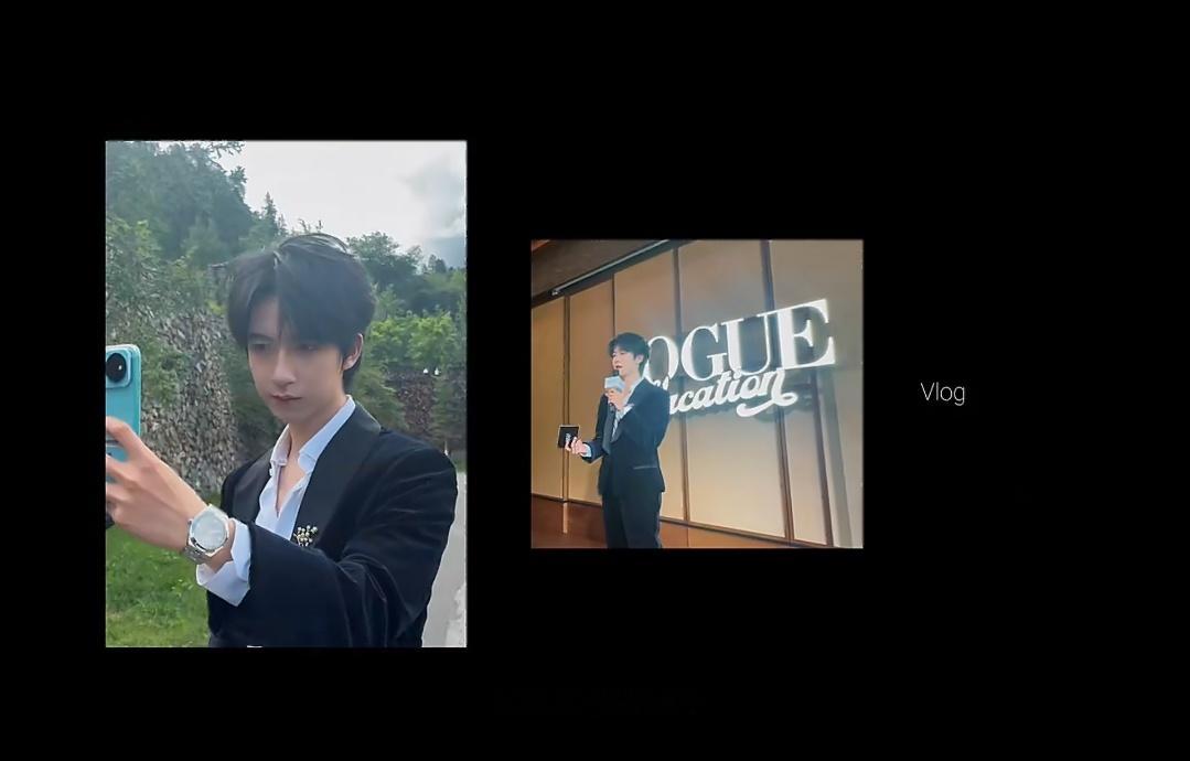 dyf看见【VOGUE】要急哭了吧，贺峻霖个人时尚资源多多来时代少年团洛阳