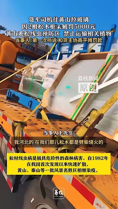 冤不冤？
 
12月17日，安徽黄山的高速路口上演了一出让货车司机欲哭无泪的事儿